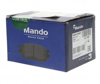 1 189 р. Колодки тормозные MAZDA 626 задние (4шт.) MANDO MANDO mbf015627  с доставкой в г. Керчь. Увеличить фотографию 2