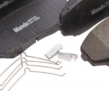2 449 р. Колодки тормозные MAZDA CX-9,CX-7 (07-) передние (4шт.) MANDO MANDO mbf015642 MANDO mbf015642  с доставкой в г. Керчь. Увеличить фотографию 2