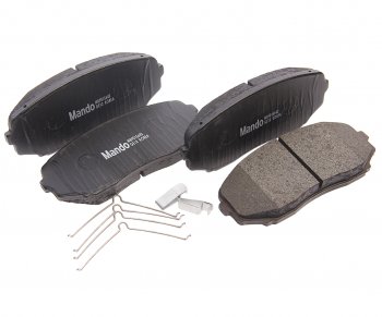 2 449 р. Колодки тормозные MAZDA CX-9,CX-7 (07-) передние (4шт.) MANDO MANDO mbf015642 MANDO mbf015642  с доставкой в г. Керчь. Увеличить фотографию 1