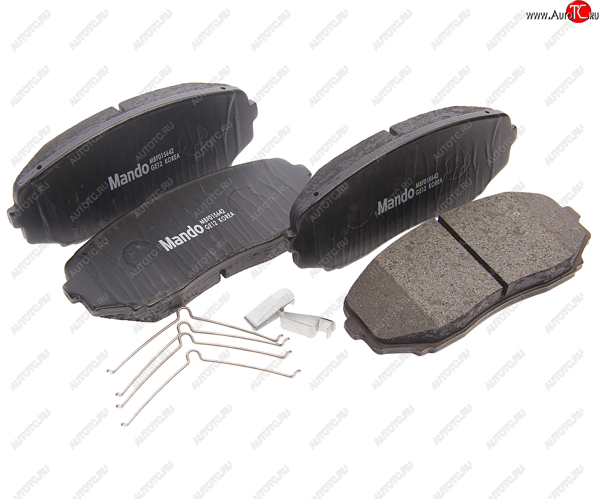 2 449 р. Колодки тормозные MAZDA CX-9,CX-7 (07-) передние (4шт.) MANDO MANDO mbf015642 MANDO mbf015642  с доставкой в г. Керчь