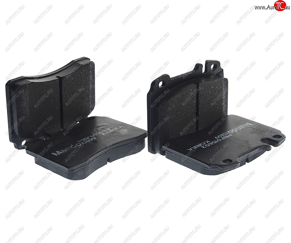 2 679 р. Колодки тормозные MERCEDES E (W124,W210) передние (4шт.) MANDO MANDO mbf015653  с доставкой в г. Керчь