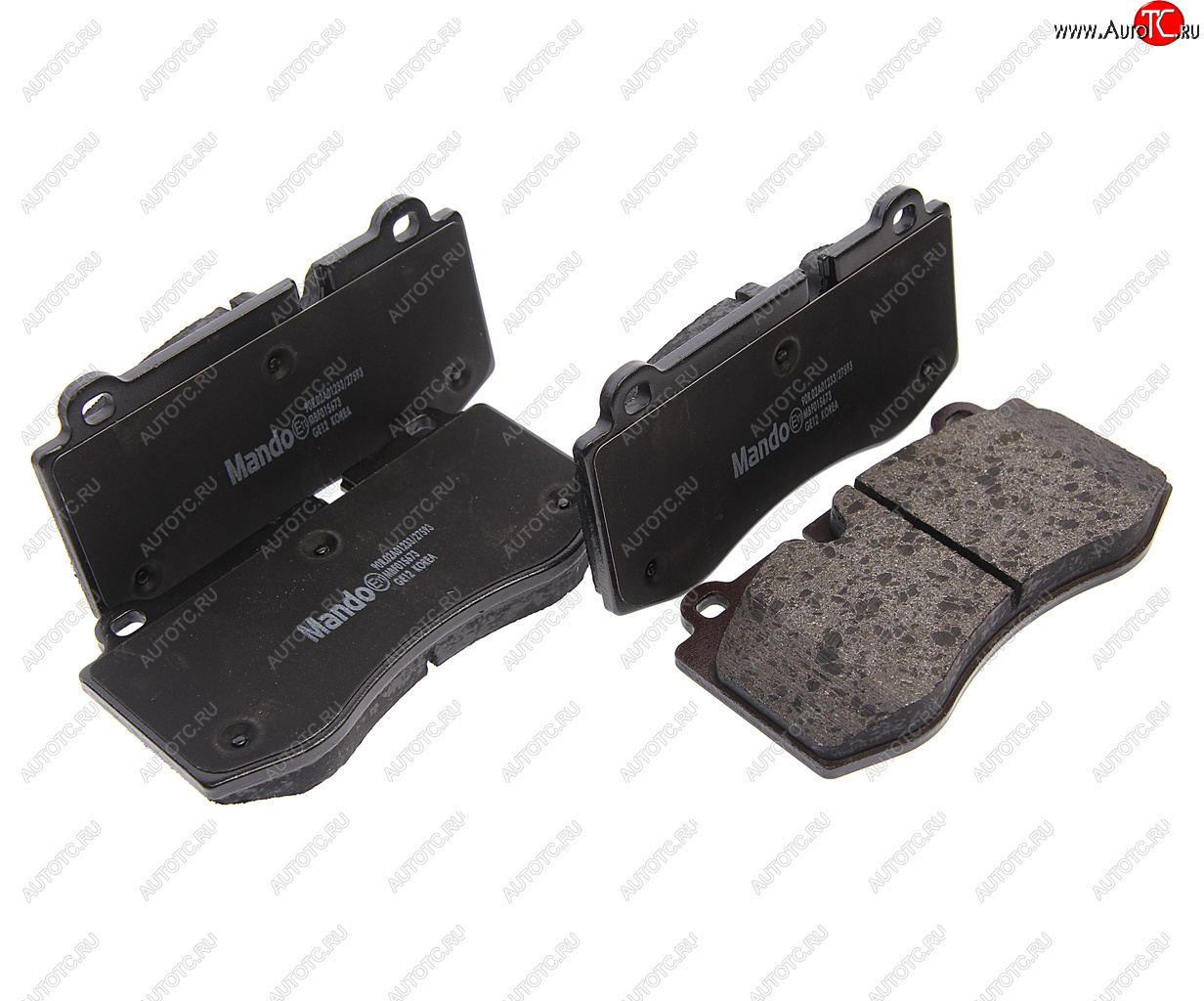 2 199 р. Колодки тормозные MERCEDES W221,211 передние (4шт.) MANDO MANDO mbf015673 MANDO mbf015673  с доставкой в г. Керчь