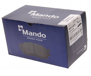 4 399 р. Колодки тормозные MERCEDES GLK (X204) передние (4шт.) MANDO MANDO mbf015676 MANDO mbf015676  с доставкой в г. Керчь. Увеличить фотографию 3