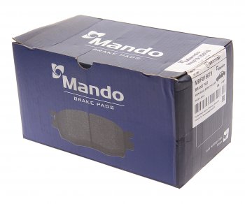 3 799 р. Колодки тормозные MERCEDES C (C218),E (W212) передние (4шт.) MANDO MANDO mbf015678 MANDO mbf015678  с доставкой в г. Керчь. Увеличить фотографию 2
