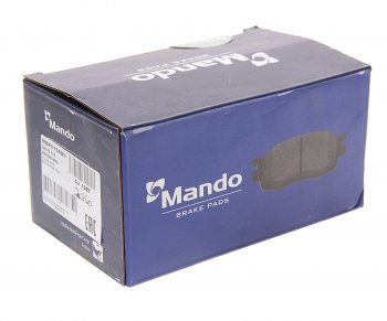 2 499 р. Колодки тормозные MERCEDES A (W176),B (W246),CLA (13-) передние (4шт.) MANDO MANDO mbf015680  с доставкой в г. Керчь. Увеличить фотографию 3