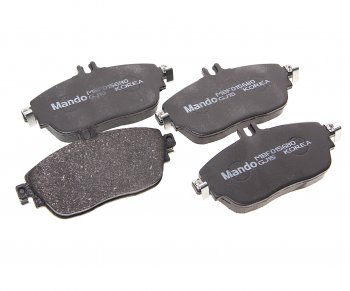 2 499 р. Колодки тормозные MERCEDES A (W176),B (W246),CLA (13-) передние (4шт.) MANDO MANDO mbf015680  с доставкой в г. Керчь. Увеличить фотографию 1