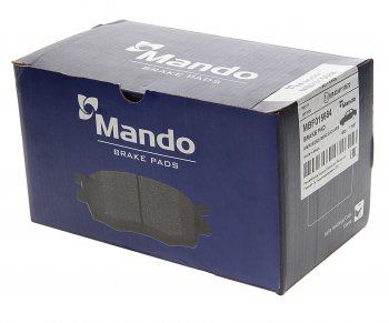 3 299 р. Колодки тормозные MERCEDES S (W222) (13-) передние (4шт.) MANDO MANDO mbf015684 MANDO mbf015684  с доставкой в г. Керчь. Увеличить фотографию 2