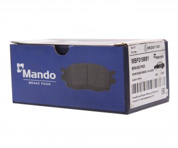 2 079 р. Колодки тормозные MERCEDES Viano,Vito (W447) задние (4шт.) MANDO MANDO mbf015691 MANDO mbf015691  с доставкой в г. Керчь. Увеличить фотографию 3