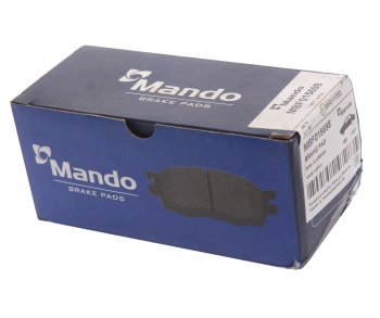 3 189 р. Колодки тормозные MINI Cooper S передние (4шт.) MANDO MANDO mbf015698 MANDO mbf015698  с доставкой в г. Керчь. Увеличить фотографию 2