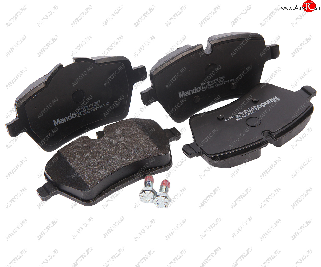 3 189 р. Колодки тормозные MINI Cooper S передние (4шт.) MANDO MANDO mbf015698 MANDO mbf015698  с доставкой в г. Керчь