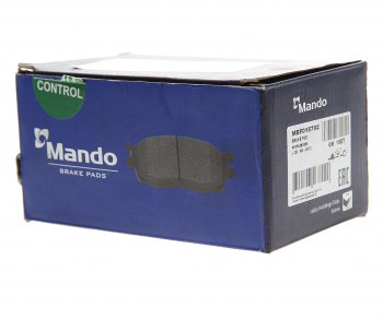 1 289 р. Колодки тормозные MITSUBISHI L200 (97-06) передние (4шт.) MANDO MANDO mbf015702 MANDO mbf015702  с доставкой в г. Керчь. Увеличить фотографию 3