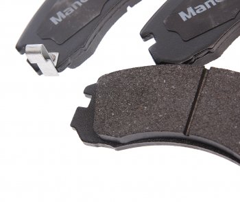 1 449 р. Колодки тормозные MITSUBISHI Outlander (03-),Pajero (00-),Pajero Sport (98-) передние (4шт.) MANDO MANDO mbf015708 MANDO mbf015708  с доставкой в г. Керчь. Увеличить фотографию 2