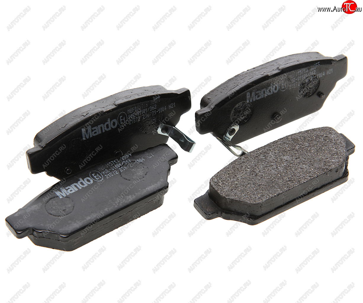 1 569 р. Колодки тормозные MITSUBISHI Carisma (96-06),Colt (92-05),Lancer 9 (92-03) задние (4шт.) MANDO MANDO mbf015713 MANDO mbf015713  с доставкой в г. Керчь
