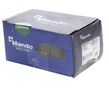 1 299 р. Колодки тормозные MITSUBISHI Outlander (06-) передние (4шт.) MANDO MANDO mbf015715  с доставкой в г. Керчь. Увеличить фотографию 3