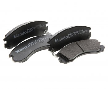 1 299 р. Колодки тормозные MITSUBISHI Outlander (06-) передние (4шт.) MANDO MANDO mbf015715  с доставкой в г. Керчь. Увеличить фотографию 1