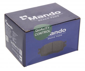 1 189 р. Колодки тормозные NISSAN Almera N16E,Primera P11,WP10 задние (4шт.) MANDO MANDO mbf015730 MANDO mbf015730  с доставкой в г. Керчь. Увеличить фотографию 2