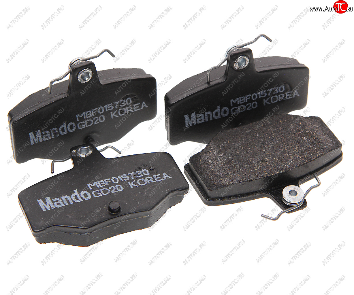 1 189 р. Колодки тормозные NISSAN Almera N16E,Primera P11,WP10 задние (4шт.) MANDO MANDO mbf015730 MANDO mbf015730  с доставкой в г. Керчь