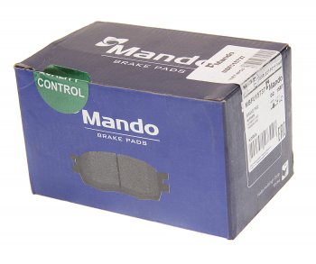 1 559 р. Колодки тормозные NISSAN Primera P12,Tino,Almera (00-) передние (4шт.) MANDO MANDO mbf015737 MANDO mbf015737  с доставкой в г. Керчь. Увеличить фотографию 2