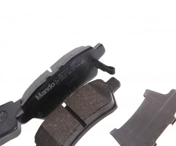 1 769 р. Колодки тормозные NISSAN Pathfinder R51 (05-) задние (4шт.) MANDO MANDO mbf015747 MANDO mbf015747  с доставкой в г. Керчь. Увеличить фотографию 2