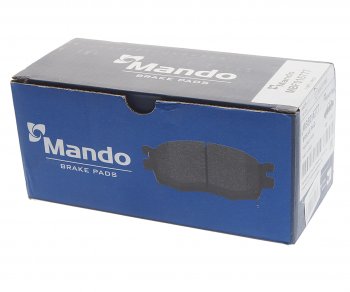 3 299 р. Колодки тормозные PEUGEOT 406 (97-) передние (4шт.) MANDO MANDO mbf015777 MANDO mbf015777  с доставкой в г. Керчь. Увеличить фотографию 3
