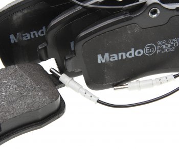2 099 р. Колодки тормозные PEUGEOT 407,407SW,607 9D,9U (00-) (1.6/3.0) передние (4шт.) MANDO MANDO mbf015779 MANDO mbf015779  с доставкой в г. Керчь. Увеличить фотографию 2