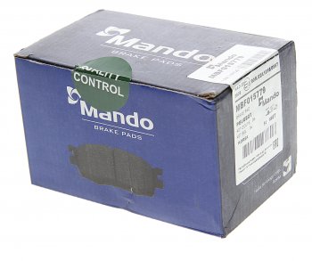 2 099 р. Колодки тормозные PEUGEOT 407,407SW,607 9D,9U (00-) (1.6/3.0) передние (4шт.) MANDO MANDO mbf015779 MANDO mbf015779  с доставкой в г. Керчь. Увеличить фотографию 3