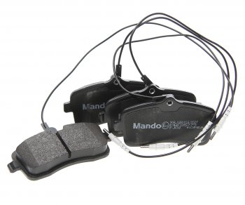 2 099 р. Колодки тормозные PEUGEOT 407,407SW,607 9D,9U (00-) (1.6/3.0) передние (4шт.) MANDO MANDO mbf015779 MANDO mbf015779  с доставкой в г. Керчь. Увеличить фотографию 1