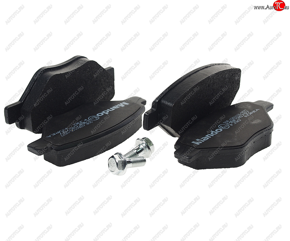 1 239 р. Колодки тормозные RENAULT Megane 2 (03-) передние (4шт.) MANDO MANDO mbf015797  с доставкой в г. Керчь