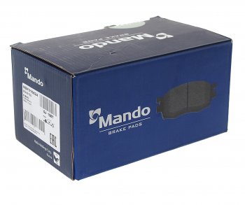 2 579 р. Колодки тормозные SUBARU Legacy,Outbak,Tribeca (03-) (2.03.6) передние (4шт.)MANDO MANDO mbf015824  с доставкой в г. Керчь. Увеличить фотографию 2