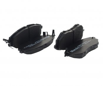 2 579 р. Колодки тормозные SUBARU Legacy,Outbak,Tribeca (03-) (2.03.6) передние (4шт.)MANDO MANDO mbf015824  с доставкой в г. Керчь. Увеличить фотографию 1