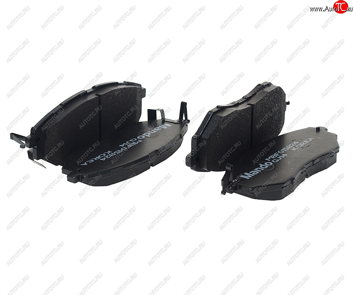 2 579 р. Колодки тормозные SUBARU Legacy,Outbak,Tribeca (03-) (2.03.6) передние (4шт.)MANDO MANDO mbf015824  с доставкой в г. Керчь