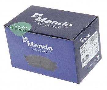1 099 р. Колодки тормозные TOYOTA Auris (06-) передние (4шт.) MANDO MANDO mbf015885  с доставкой в г. Керчь. Увеличить фотографию 3
