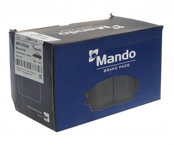 2 499 р. Колодки тормозные VW Touareg,T5 задние (4шт.) MANDO MANDO mbf015896  с доставкой в г. Керчь. Увеличить фотографию 2