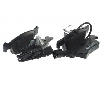 2 499 р. Колодки тормозные VW Touareg,T5 задние (4шт.) MANDO MANDO mbf015896  с доставкой в г. Керчь. Увеличить фотографию 1