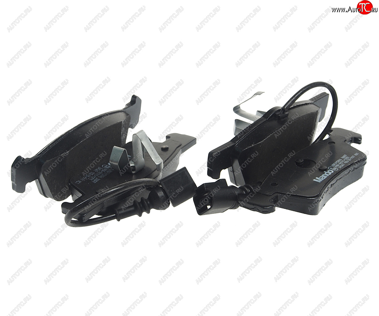 2 499 р. Колодки тормозные VW Touareg,T5 задние (4шт.) MANDO MANDO mbf015896  с доставкой в г. Керчь