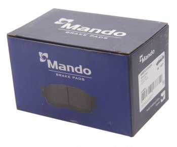 2 899 р. Колодки тормозные VW Golf (12-) AUDI A3 (12-) задние (4шт.) MANDO MANDO mbf015920 MANDO mbf015920  с доставкой в г. Керчь. Увеличить фотографию 3