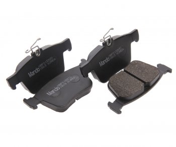 2 899 р. Колодки тормозные VW Golf (12-) AUDI A3 (12-) задние (4шт.) MANDO MANDO mbf015920 MANDO mbf015920  с доставкой в г. Керчь. Увеличить фотографию 1