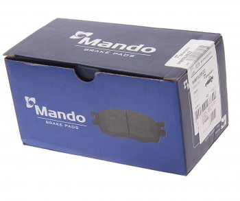 1 769 р. Колодки тормозные BMW X5 (E70) (07-) задние (4шт.) MANDO MANDO mbf015922  с доставкой в г. Керчь. Увеличить фотографию 3