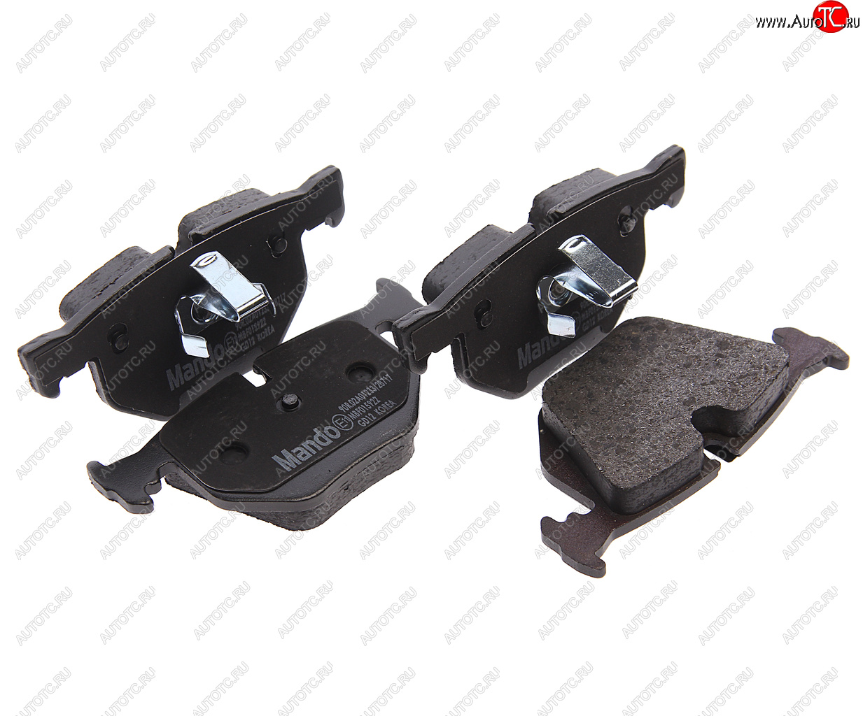 1 769 р. Колодки тормозные BMW X5 (E70) (07-) задние (4шт.) MANDO MANDO mbf015922  с доставкой в г. Керчь