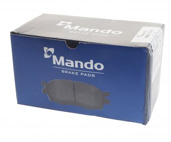 3 499 р. Колодки тормозные PEUGEOT 308 (13-) CITROEN C4 Picasso (13-) передние (4шт.) MANDO MANDO mbf015943  с доставкой в г. Керчь. Увеличить фотографию 3