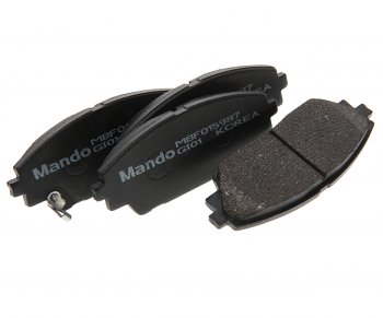 1 999 р. Колодки тормозные MAZDA 3 (13-) передние (4шт.) MANDO MANDO mbf015987 MANDO mbf015987  с доставкой в г. Керчь. Увеличить фотографию 2