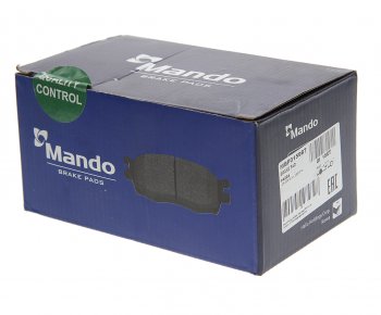 1 999 р. Колодки тормозные MAZDA 3 (13-) передние (4шт.) MANDO MANDO mbf015987 MANDO mbf015987  с доставкой в г. Керчь. Увеличить фотографию 3