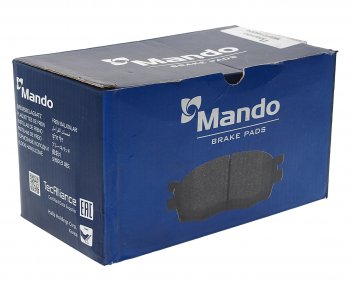 2 769 р. Колодки тормозные NISSAN Patrol (Y62) (10-) передние (4шт.) MANDO MANDO mbf016004 MANDO mbf016004  с доставкой в г. Керчь. Увеличить фотографию 2