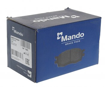 1 699 р. Колодки тормозные VW Polo (01) (1.21.9 D) SKODA Fabia передние (4шт.) MANDO MANDO mbf016024  с доставкой в г. Керчь. Увеличить фотографию 2
