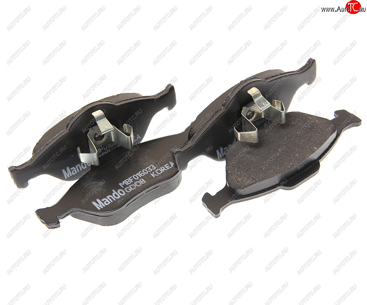 2 299 р. Колодки тормозные TOYOTA Yaris (06-) (1.01.31.5) передние (4шт.) MANDO MANDO mbf016033  с доставкой в г. Керчь