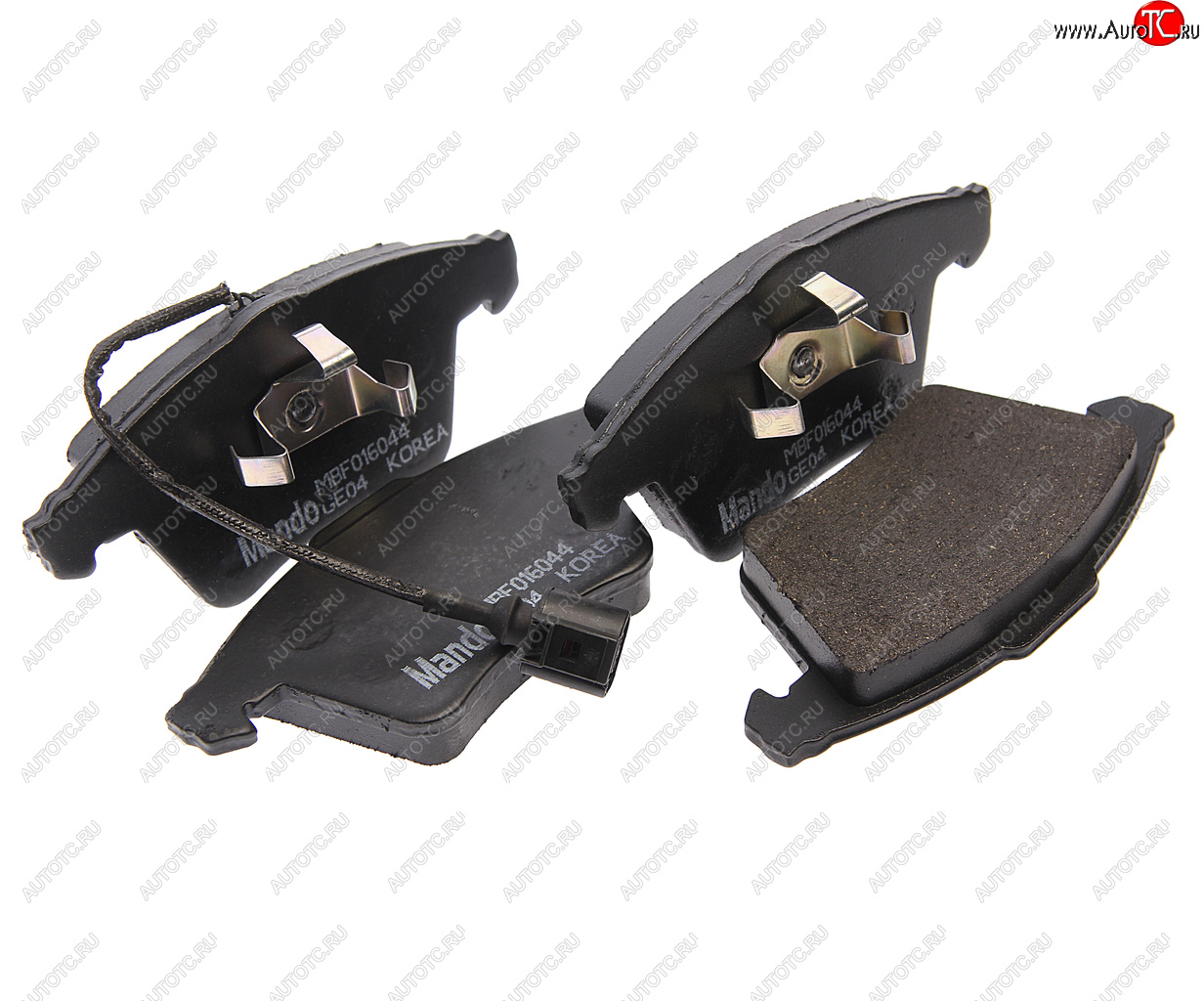 2 789 р. Колодки тормозные VW Touareg (06-10) передние (4шт.) MANDO MANDO mbf016044  с доставкой в г. Керчь