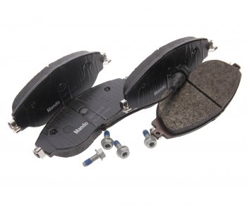 3 499 р. Колодки тормозные VW Golf (17-),Tiguan (16-) AUDI Q3 (17-) SKODA Kodiaq (17-) передние (4шт.) MANDO MANDO mbf016056  с доставкой в г. Керчь. Увеличить фотографию 1