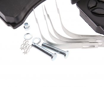 8 299 р. Колодки тормозные MERCEDES Actros дисковые (208x114x35) (4шт.) MANDO MANDO mbf016113  с доставкой в г. Керчь. Увеличить фотографию 2