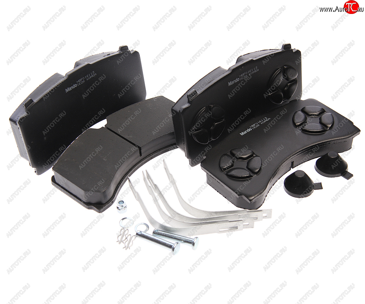 8 299 р. Колодки тормозные MERCEDES Actros дисковые (208x114x35) (4шт.) MANDO MANDO mbf016113  с доставкой в г. Керчь
