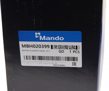 4 999 р. Цилиндр тормозной главный KIA Stinger (17-) MANDO MANDO mbh020399 MANDO mbh020399  с доставкой в г. Керчь. Увеличить фотографию 5